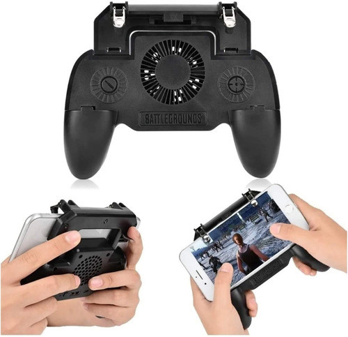 Gatillos Y Joystick Ergonómico Para Celular Con Fancooler 0