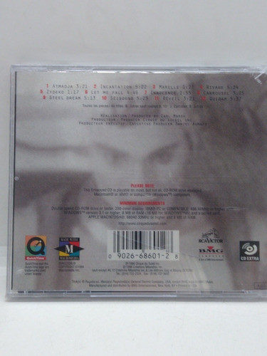 Cirque Du Soleil Quidam Cd Nuevo 1