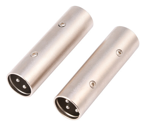 Conector De Acoplador Xlr De 3 Pinos Para Adaptador Gender C 0