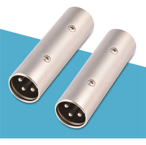 Conector De Acoplador Xlr De 3 Pinos Para Adaptador Gender C 1