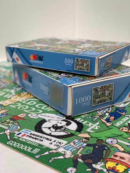 Rompecabezas Argentina Tri Campeón 500 Piezas. 1