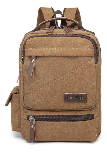 Bolsos De Mochila De Lona Bagwise Para Mujeres Hombres, Moch 0