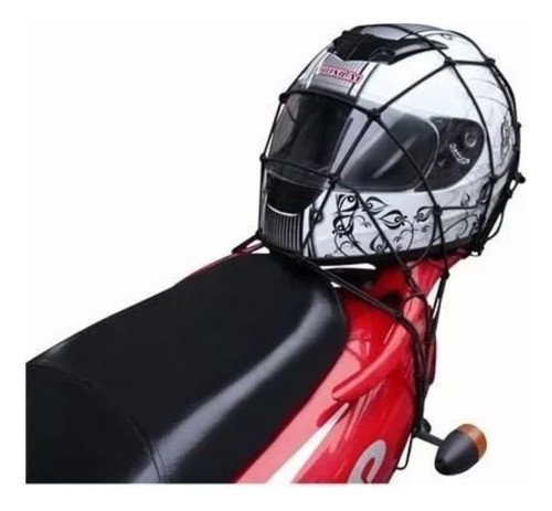 Red Elastica Pulpo 30x30 Para Casco 0