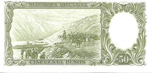 Bottero 2016 $ 50 Moneda Nacional Serie C Unc Palermo 1
