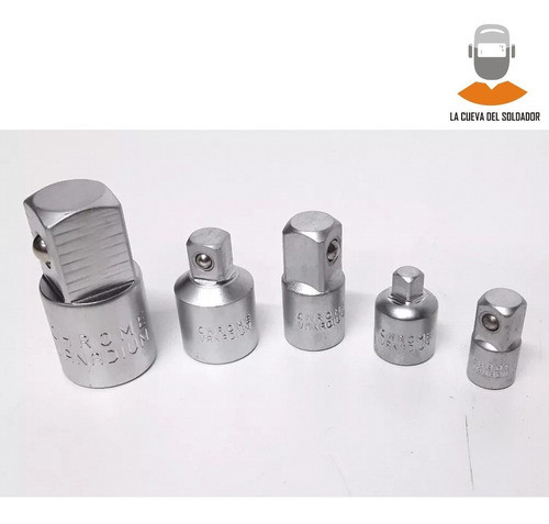 Juego Adaptador Para Tubos X 5 Guiller Lacueva 1