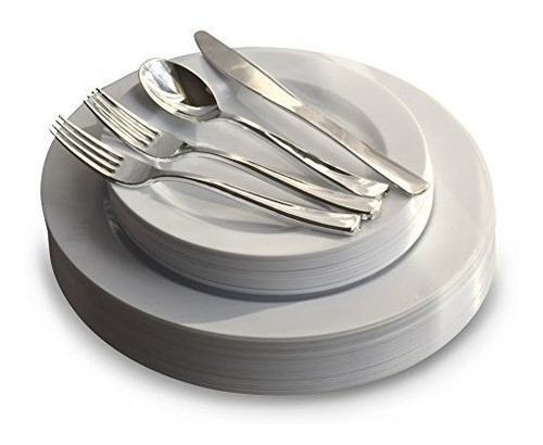 Occasions  Platos De Plástico De Boda - Vajilla Desechable 0