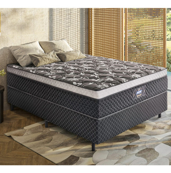 Sommier 2 Plazas De Resortes Pocket Altura 66 De 1.40 Opala 1