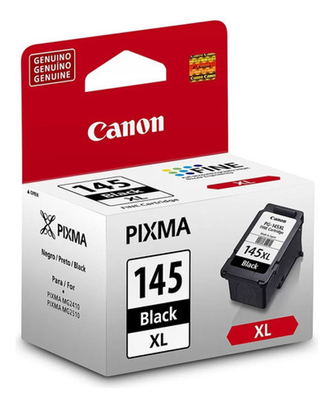 Cartucho Original Canon Pg-145xl 12 Ml  Negro Tranza 0