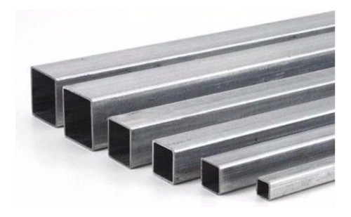 Caño Estructural Cuadrado Herrería 25 X 25 X 1.25 Mm X 6mts 0