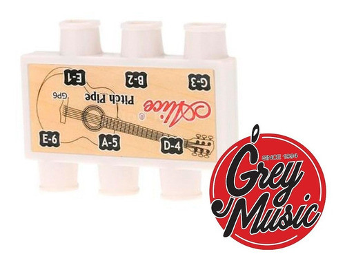 Alice Gp6 Afinador Pitch Pipe Corista Guitara Tuner Bajo 0