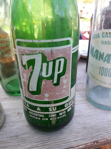 Antigua Botella De 7up 750c 0