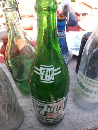 Antigua Botella De 7up 750c 1