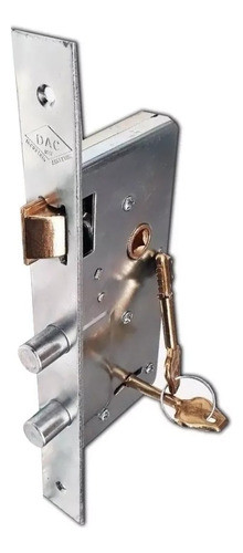 Cerradura Doble Perno Dac 307 Puerta Principal Reja 0