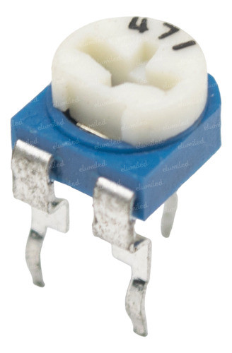 3 Trimpots Preset Horizontal 470 Ohms Lineal (471) 0