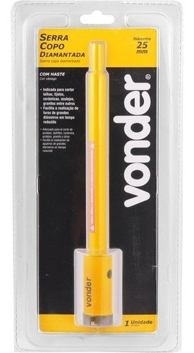 Mecha Copa Diamantada 25mm Vonder Fc 1