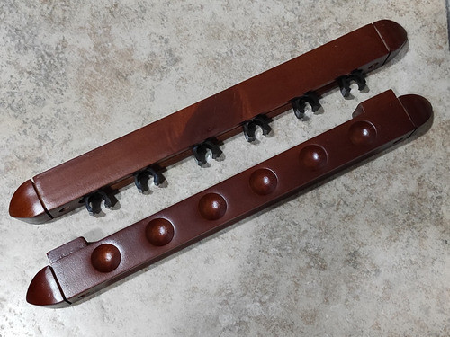 Taquera De Madera Para 6 Tacos, Tipo Mahogany 1