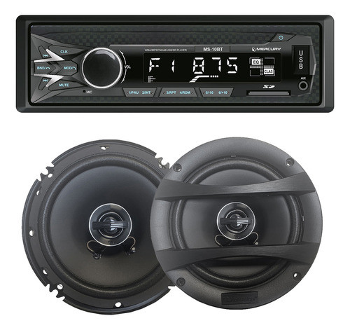 Stereo Bluetooth Usb Parlantes Nakamichi 6,5 Pulgadas 2 Vias 0