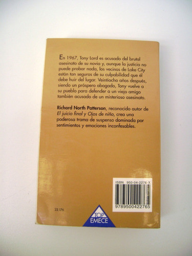 Testigo Silencioso Patterson Thriller Judicial Crimen Boedo 1