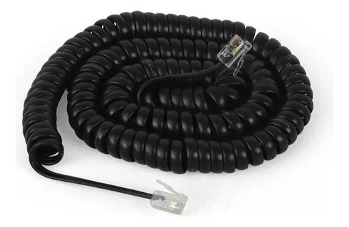 Cable Telefono Tubo Espiralado Rulo Extensible Rj9 2 Mts 0
