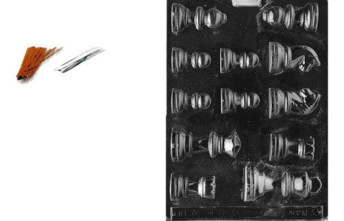 Cybrtrayd Molde Chocolate Ajedrez 0