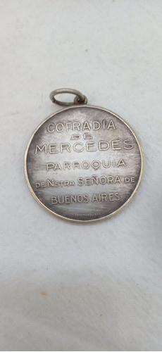 Medalla Cofradia De Mercedes Parroquia 1