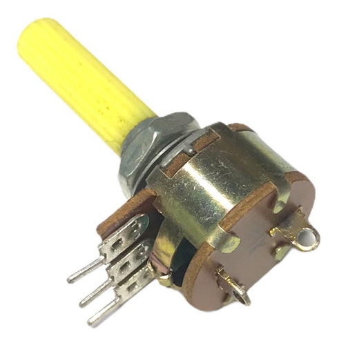 3 Unidades Potenciometro Llave Logaritmico 1k 16mm 1000 Ohm 1