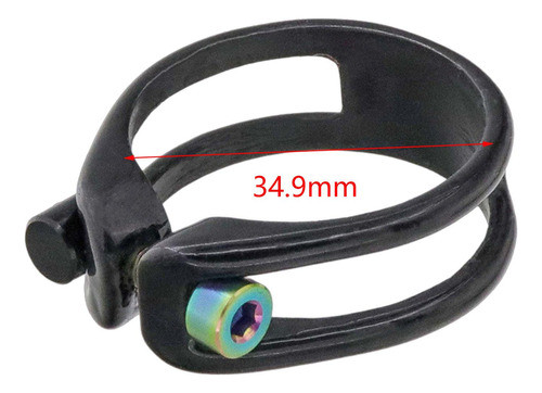 Braçadeira Para Selim De Bicicleta, Tubo 34,9 Mm Colorido 1