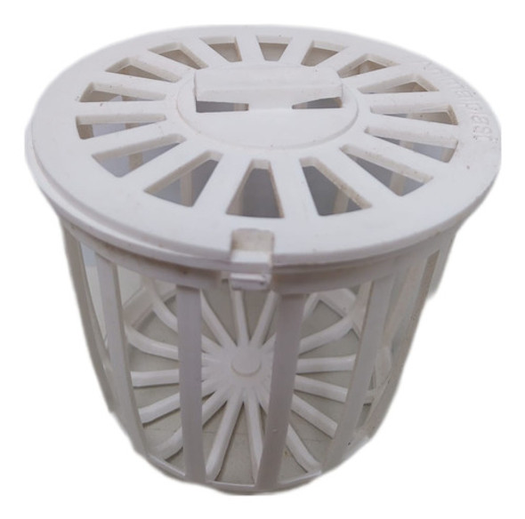 12 Unidades Porta Juta Para Passaros - Branco 1 12 Unidades Porta Juta Para Passaros - Branco 1