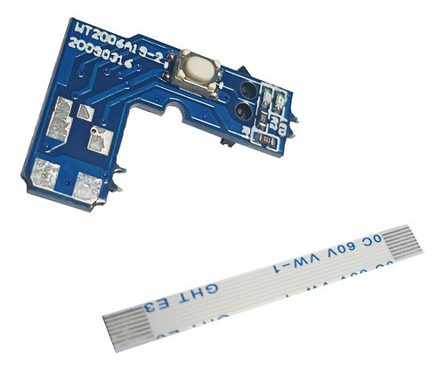 Placa Reset + Flat 7000 Power Botão Liga/desliga Para Ps2 0
