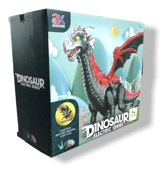 Dinosaurio Dragón Con Luz Y Sonido Explorer Fan 0