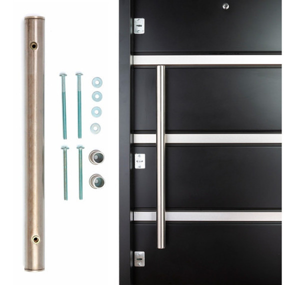 Manija De Puerta Exterior De Acero Inoxidable 40 Cm De Largo 0