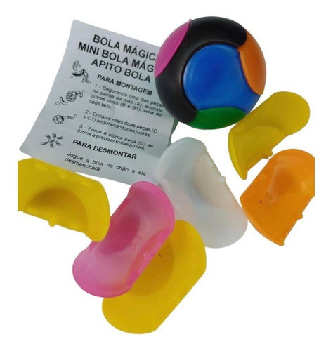 Kit 20 Mini Bolinhas Mágicas Monta E Desmonta Brinquedo 1