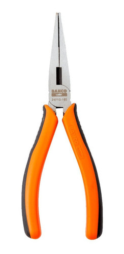 Pinza Punta Plana Bahco Recta 2471g-180 180mm Cromo Vanadio 0