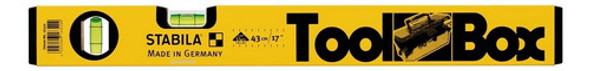 Nivel Manual Burbuja Stabila Toolbox 43 Cm Aluminio 1