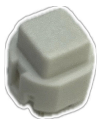 Tact Switch  Kssb Blanco - Cuadrado   9,8mm X 5 Unidades 0