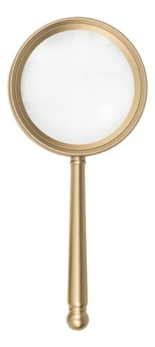 Lupa Portátil De 75 Vidros 10x Com Lente De Vidro Grande E M 0