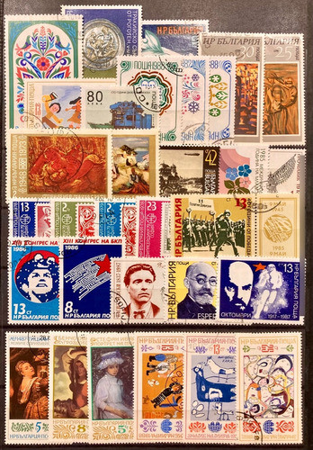 Bulgaria - Lote De 31 Sellos - Temas Varios  P896 0