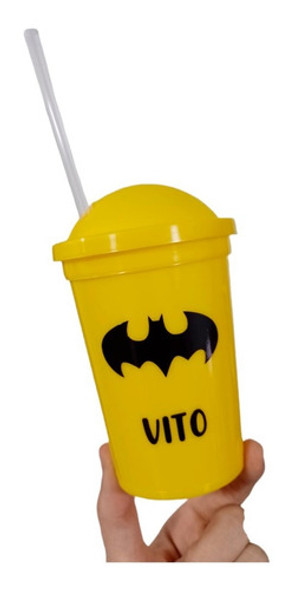 10 Vasos Plasticos Batman Personalizados Souvenirs 0 10 Vasos Plasticos Batman Personalizados Souvenirs 0