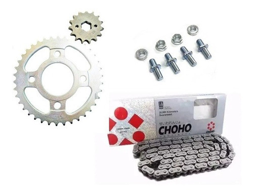 Piñon Corona Cadena Reforzada Rx 150 15-38 + Tornillos Jm 0