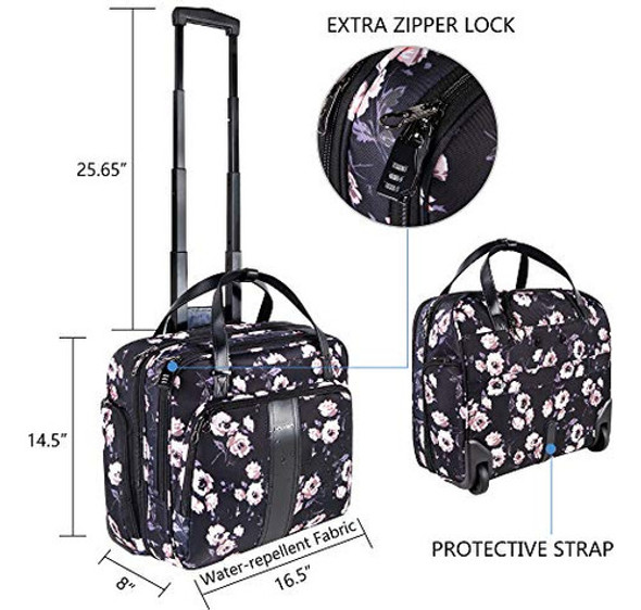 Kroser Maletín Con Ruedas Para Ordenador Portátil Maletín Co 1