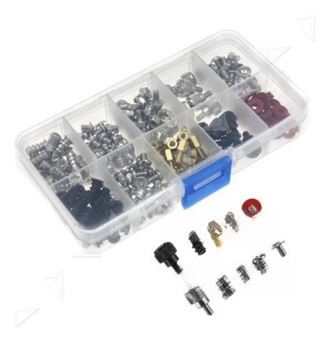 228pcs Kit De Tornillos Para Computadora Pc W/case Para Disc 1