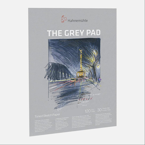 Block Hahnemuhle The Grey Pad A4 120g 30h 0