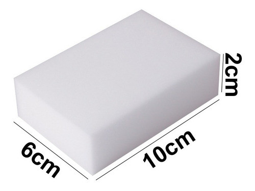 Esponja Magica Blanca Limpiador Detailing X100 21import 1