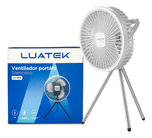 Ventilador Portátil Branco 0