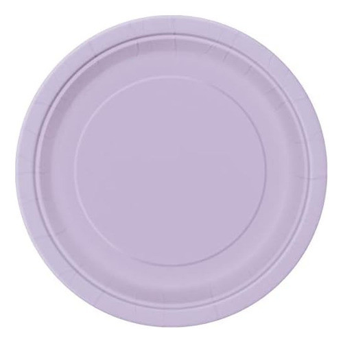 Platos De Pastel De Papel De Lavanda, 8ct 1