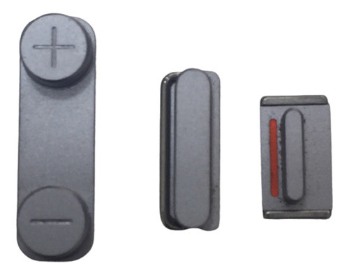 Botão Power Volume E Vibracall Para iPhone 5 5s Se Prata 0