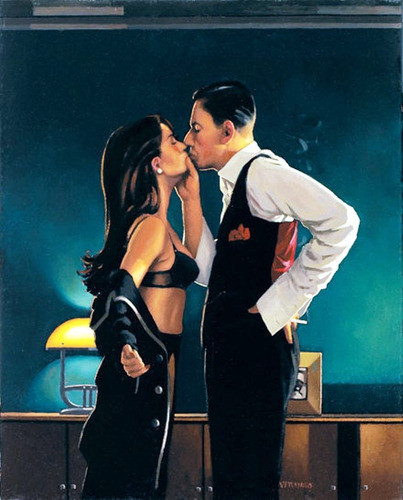 Cuadros Modernos Audaces - Sensuales - J.vettriano 50 X 70 0