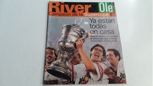 Olé. River Campeón Supercopa 1997. Muy Buen Estado. 0