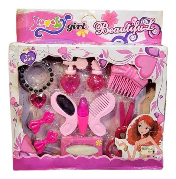 Set Belleza Lovely Girl Beautiful Jretro 0