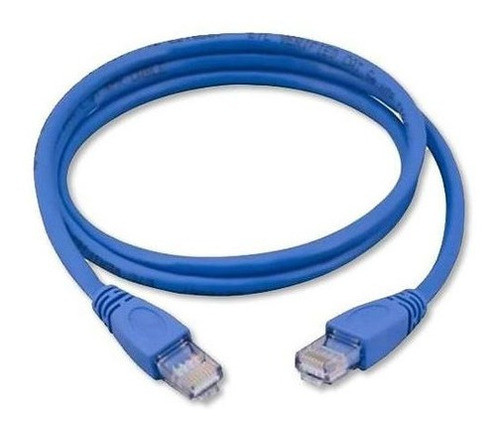 Cabo De Rede Rj45 Cat5e Azul 1mt Cbx-n5c10 0